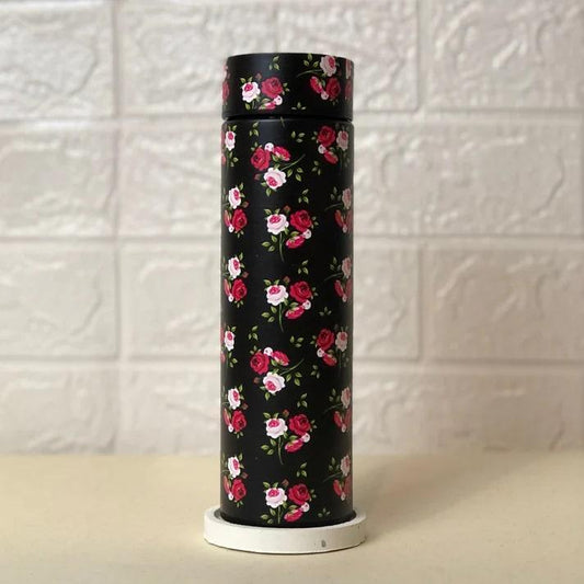 Floral printed Temperature Water Bottle